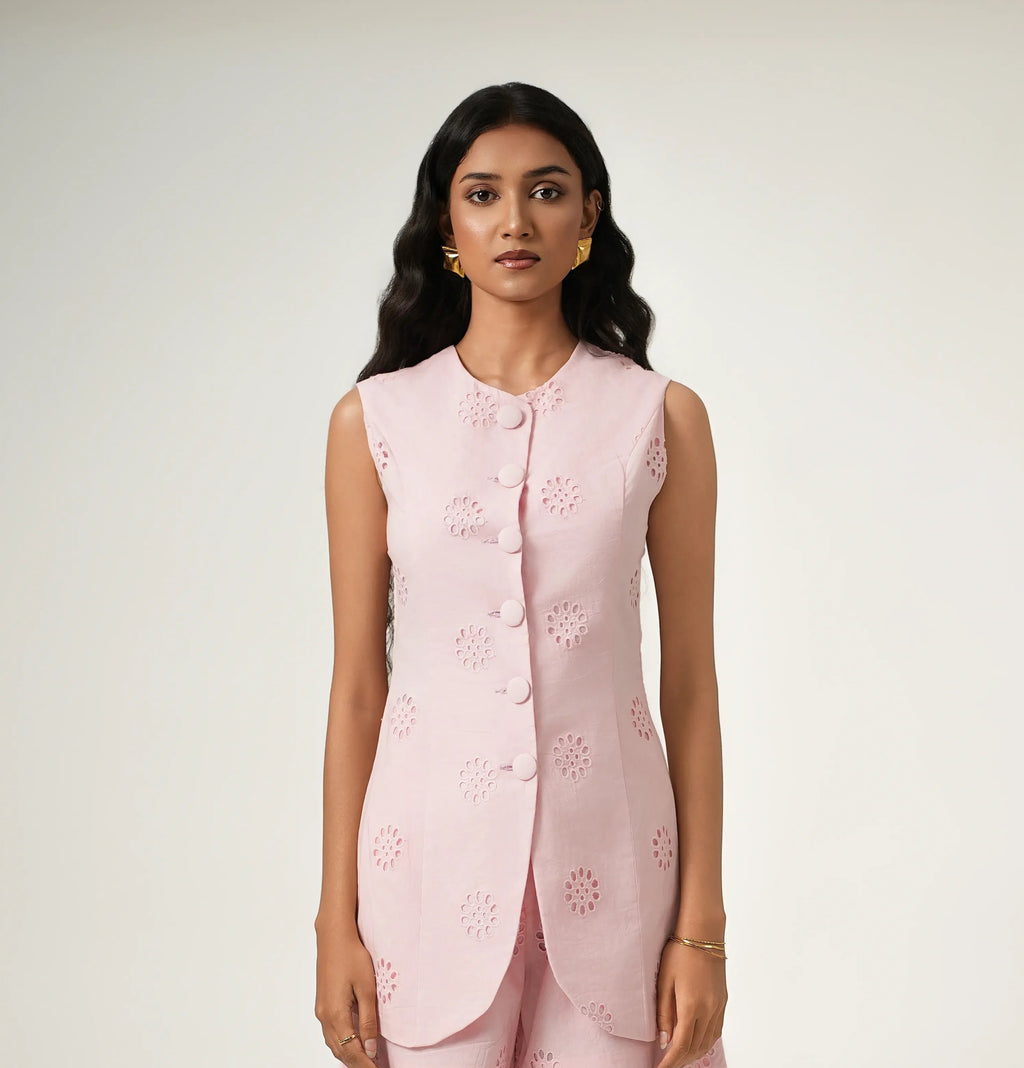 BLUSH WAISTCOAT