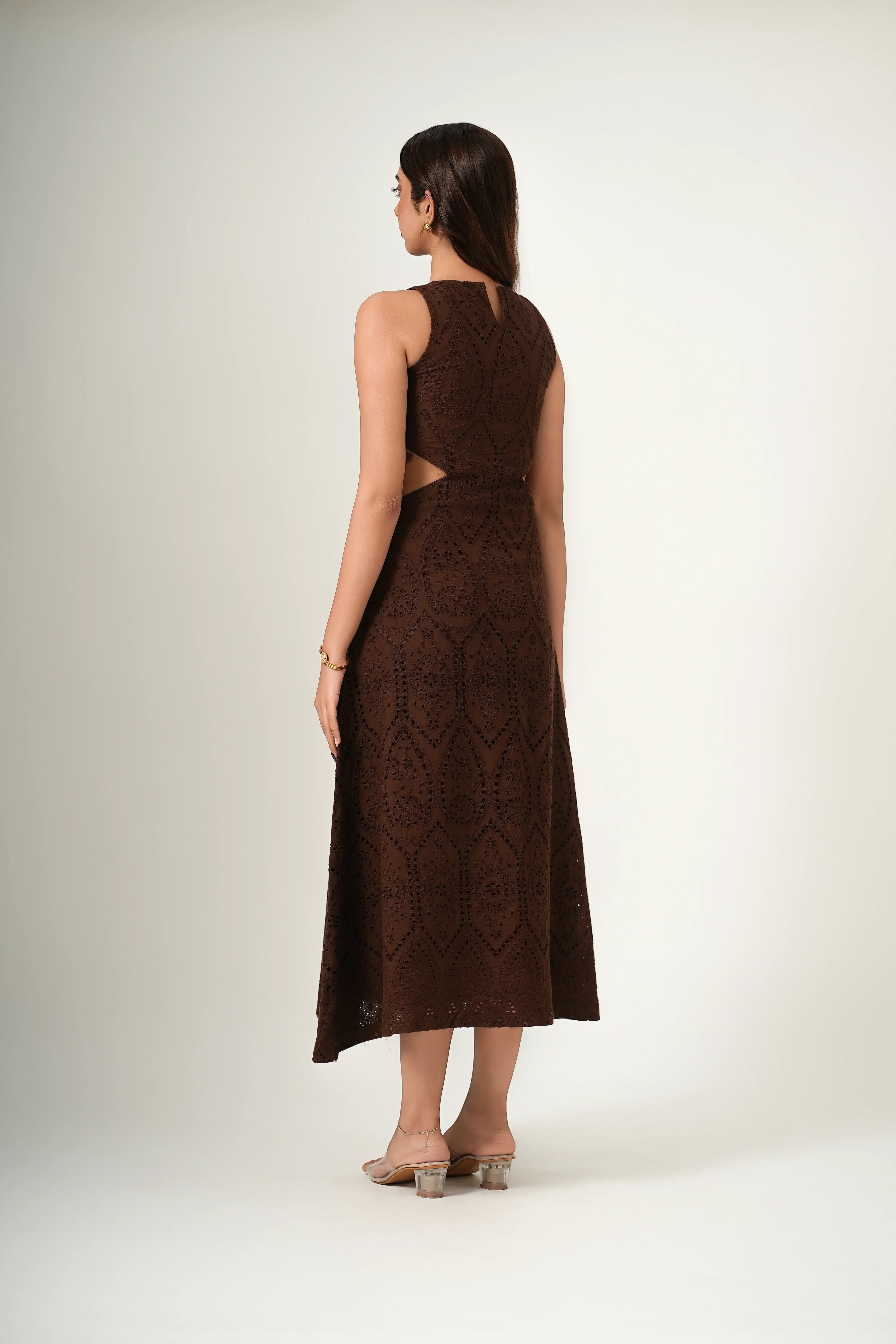 COCOA CUT-OUT DRESS