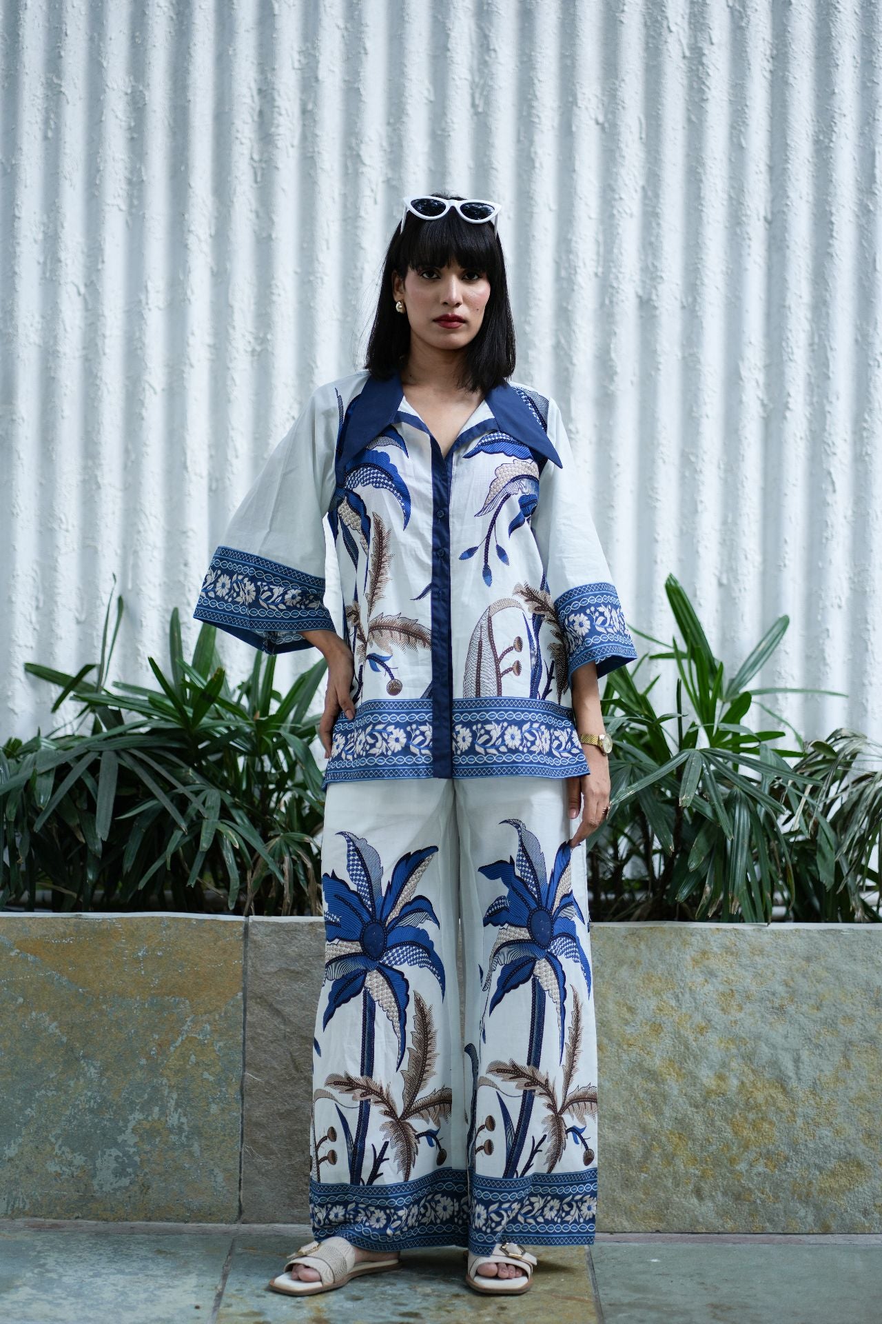Azure Shirt Set