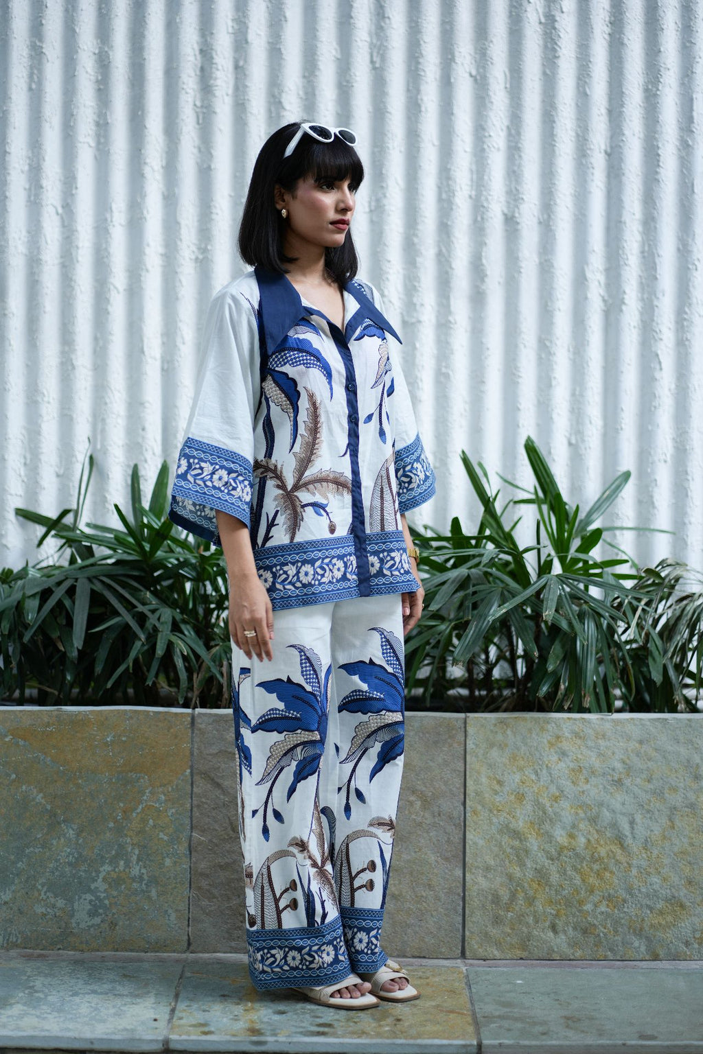 Azure Shirt Set